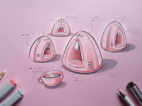 工业产品设计考研手绘决胜秘诀 从平面设计到三维表达的跨越